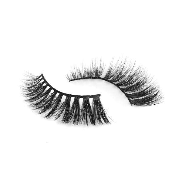 Full Strip Dramatic 18mm Natural Silk Lashes With Cotton Black Band