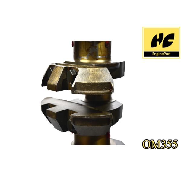 OM355 355 030 6801 Mercedes Car Parts , Diesel Engine Truck Crankshaft High Hardness
