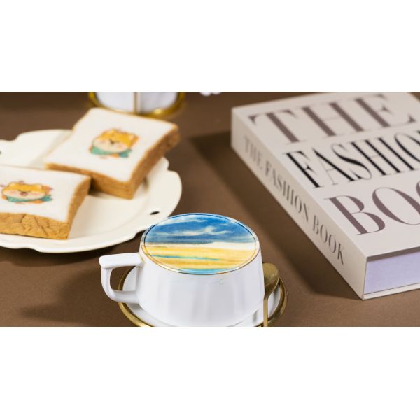 Personalised Bakery Photo Cake Edible Ink Printing Paper Cyan Yellow Black Color