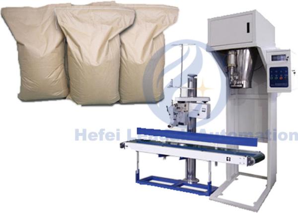 Chromium Oxide Green Automatic Granule Packing Machine For 25 Kg Premade Bags