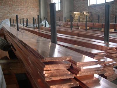High Conductivity Flat Steel Plate , Copper Sheet Plate Corrosion Resistance
