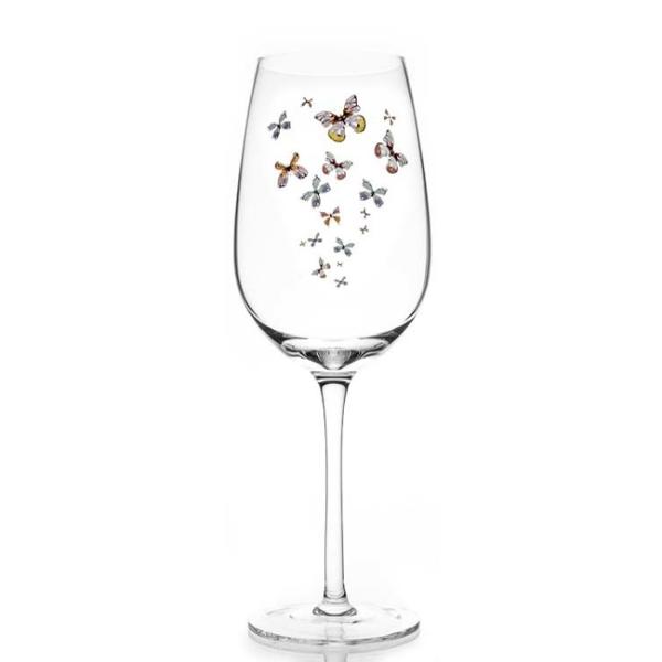Butterfly Series Transparent Lead-Free Crystal Red Wine Glass Water Glass Glass Gift