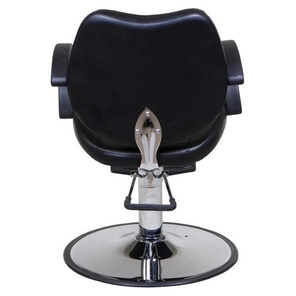 PU Handrest Hair Stylist Chair Affordable With Hydraulic Pump , 18 Inch Seat Depth