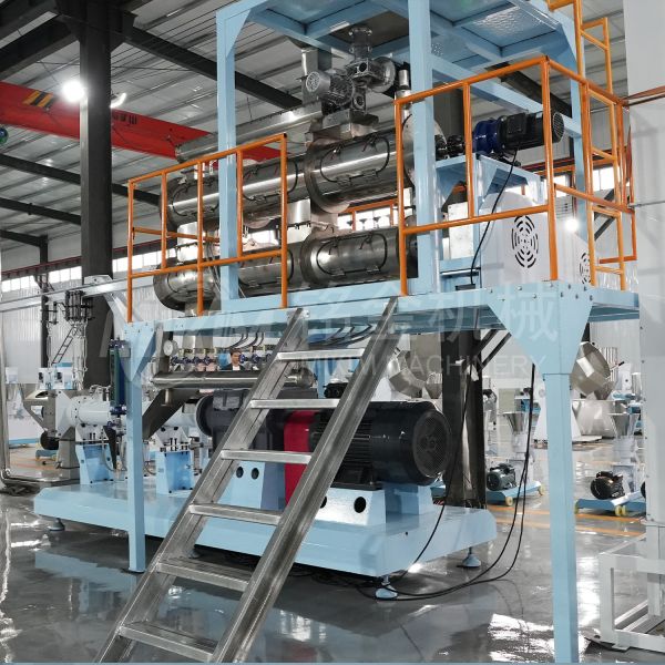 MIKIM Customized Catfish Carp 200kg Fish Feed Extruding Line