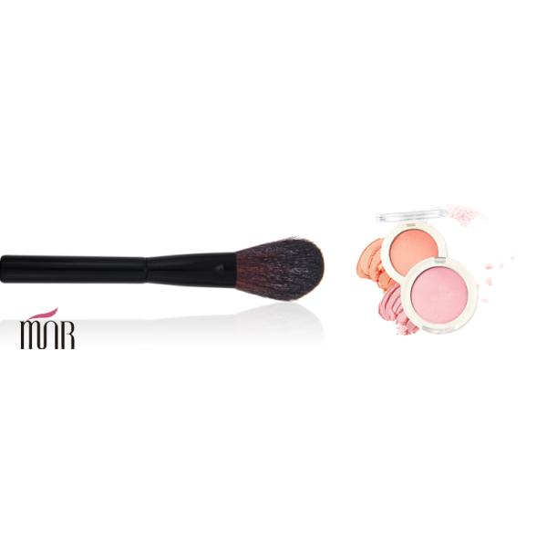 Black Small Face Contour Blush Brush Synthetic Hair Makeup Brushes