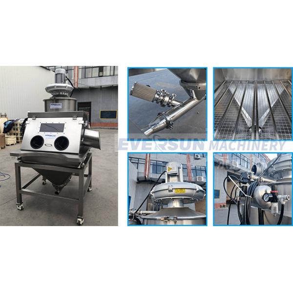 Станция разрядки сумки пыли TLZ свободная от небольшая с сеткой