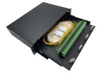 E2000 painel de remendo portuário da fibra ótica do SC 48 ODF 480mm