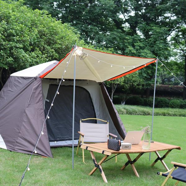 Outdoor Automatic Quick Family Camping Tent Silver Coating Sunscreen 4-6 Person Tent