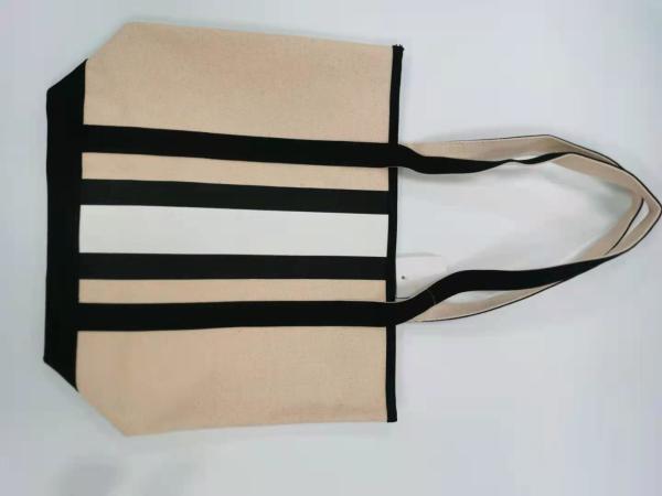 shoulder tote canvas tote shipping tote beach bag stripe canvas tote