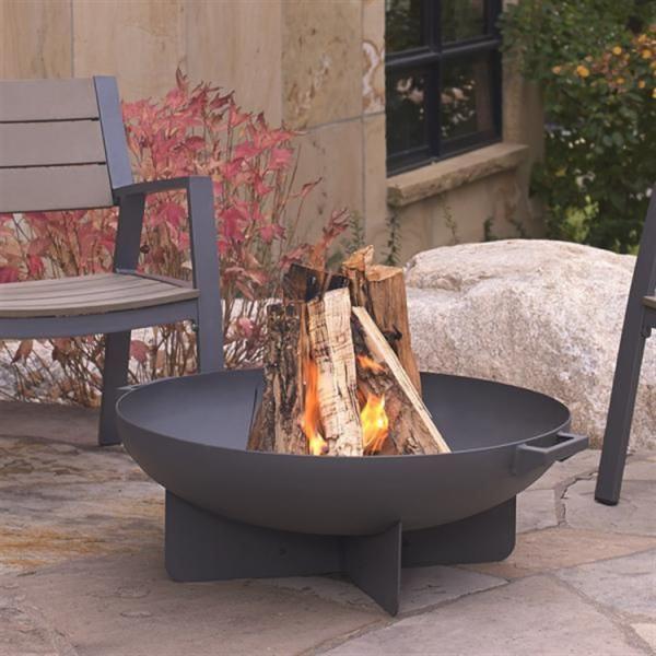 550mm-1500mm Corten Steel Fire Table Garden Steel Firepit Prerusted