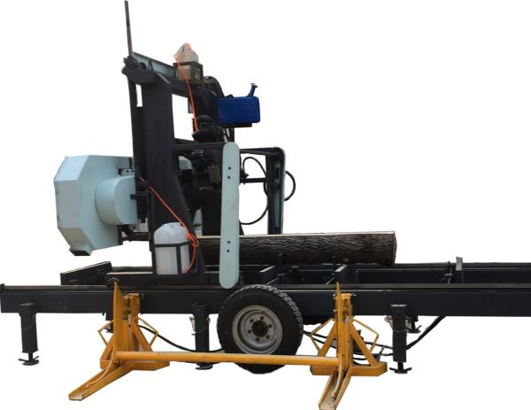 Scieries de travail du bois, scie horizontale de bande, scierie portative diesel