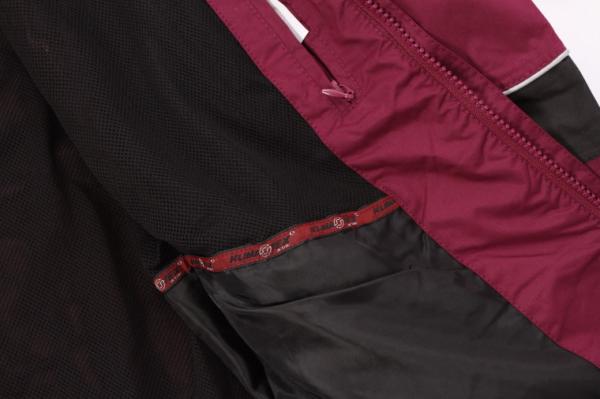 Burgundy Womens Outdoor Waterproof Jacket Windproof Cool Design
