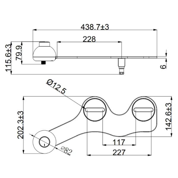 Самоочищающаяся двойная сосна Бедетный туалетный аксессуар холодной воды
