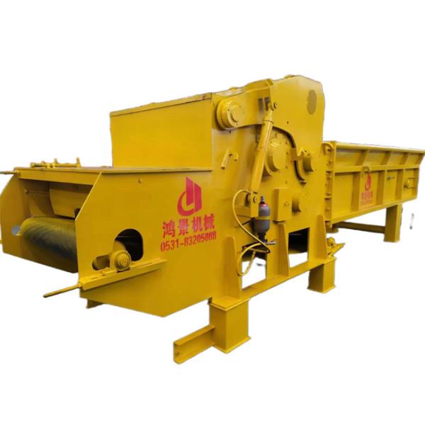 2HP-10HP Power Rating Wood Shredder Machine With Emergency Stop Button