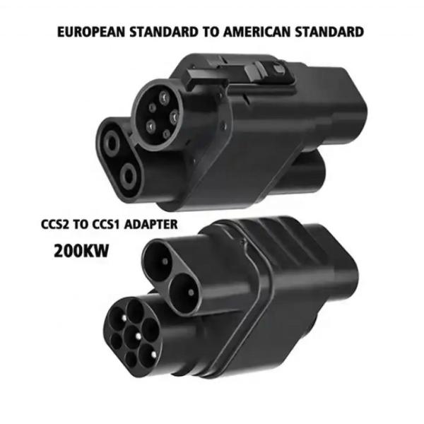 Factory prices Fast Charging With Adapter UK CCS2 to CCS1 EV Connector  CCS2 to CCS1 Adapter