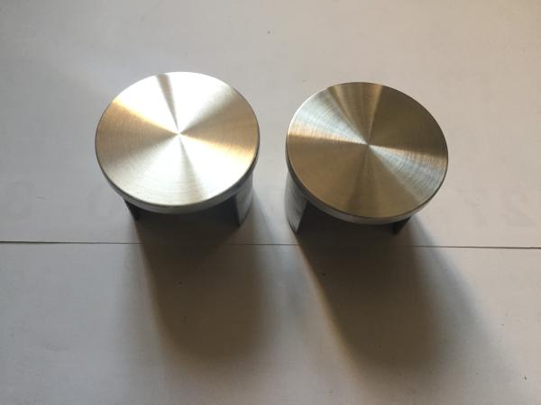 Tubo de aço inoxidável entalhado resistente à corrosão para a balaustrada de vidro