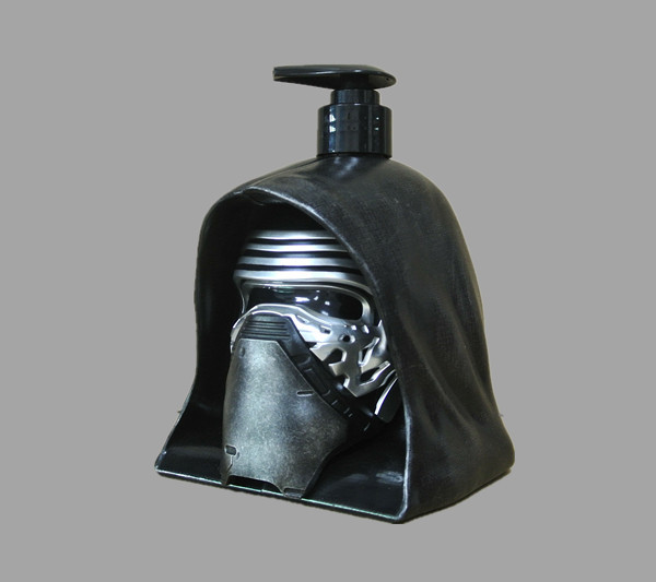 Metal Color Star War Movie Solders Plastic Cartoon Shampoo Bottle Use For Home Storage Liquid