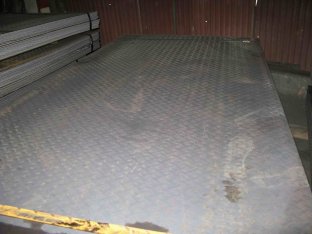Galvanized / Galvalume ASTM A36, Q235B, Q345B Hot Rolled Checkered Steel Plate / Coils