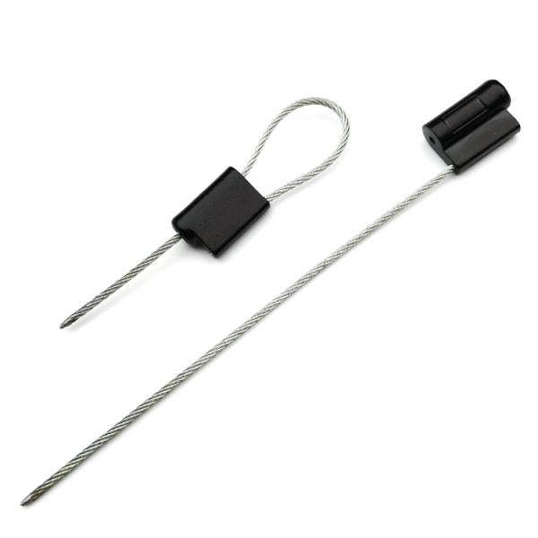 300mm Exposed Cable Length Galvanized Steel Wire Tamper Evident Security Seal with 2.74 KN Tensile Strength