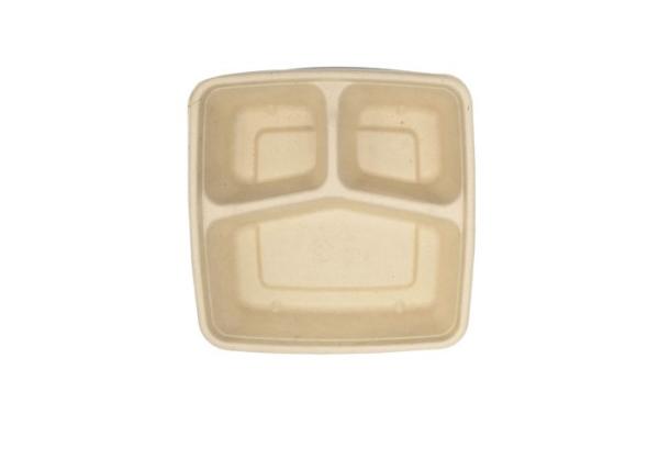 Disposable lunch box clamshell packaging Biodegradable food container