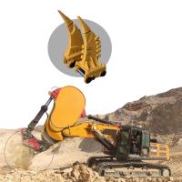Excavadora acessórios excavadora raspador de rocha raspador de escavadora raspador de toco de escavadora raspador de balde para Hitachi Cat Sany