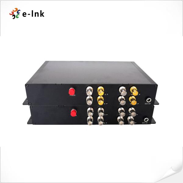 Fiber Transceiver 4 Channel HD SDI 1080P High-Definition Fiber Video Converter