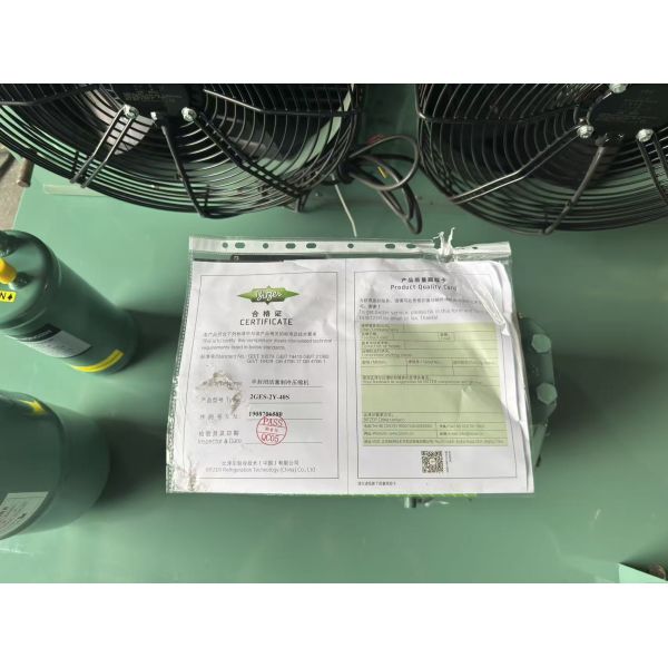 5HP Air Cooled Condenser Refrigeration Unit for Cold Storage with Motor and R404a Refrigerant