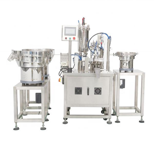 1000BPH CE Certified Gels Reagents Syringes 2 Head Filling Machine for CE Certificate