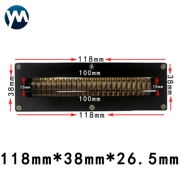 СИД наивысшей мощности 200W УЛЬТРАФИОЛЕТОВОЕ леча светлый размер 118mm*38mm