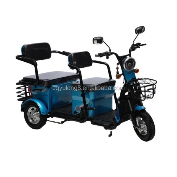 Family Truck Electric Tricycle for Elderly 200-300kg Payload Capacity Open Body Type