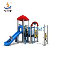 Anti glissière en plastique écologique de terrain de jeu de Fade Hygiene Kids Playground Slide