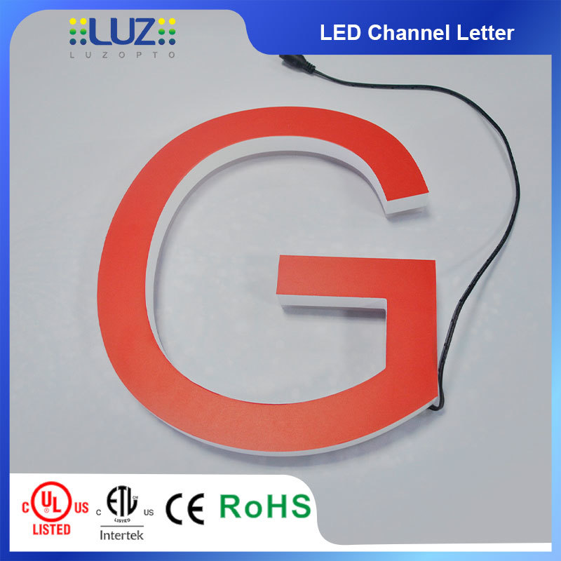Custom Halo-Lit LED Channel Letters | 3D Reverse Backlit Acrylic Signage
