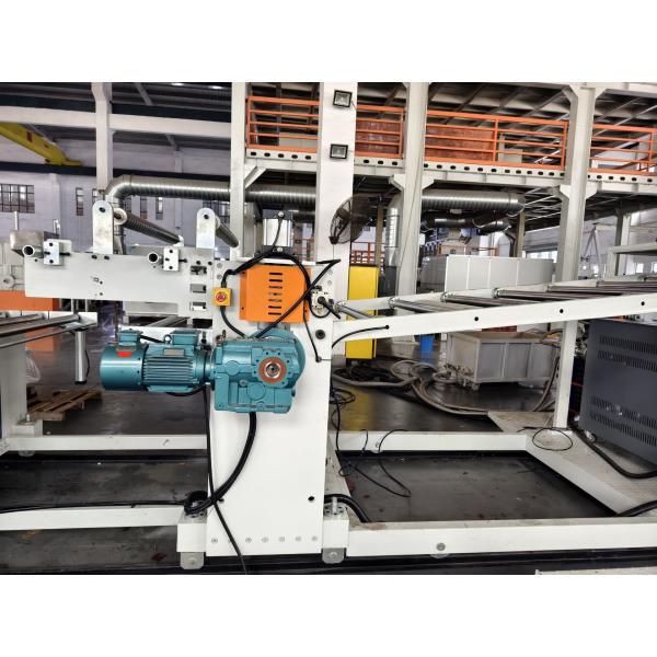 Máquina de extrusión de plástico de tornillo único para láminas de equipaje ABS