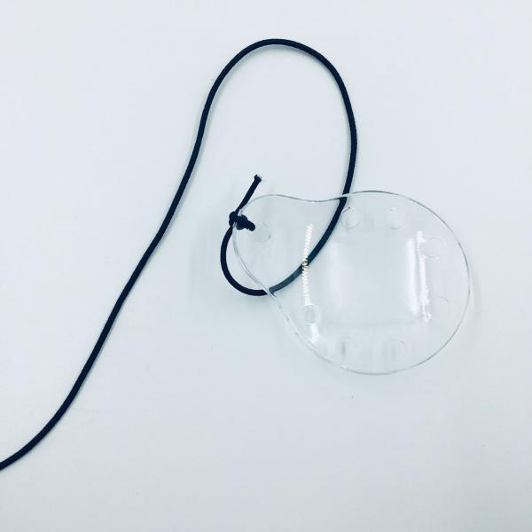 Прозрачный предохранительный щиток для глаз после того как поставки оборудования скорой помощи хирургии провентилировали заплату предохранения от глаза крышки