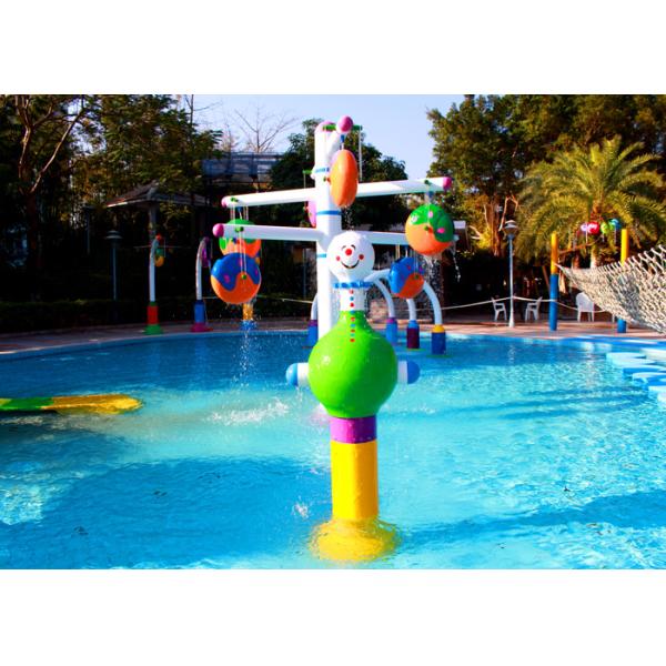 Summer Outdoor Water Playground , Commercial Swimming Pool Play Equipment