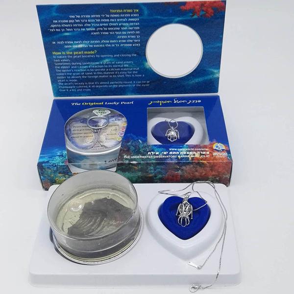 Natural Love Pearl Necklace Gift Box With can Open Cage Pendant sending to Women with Custom Color Box