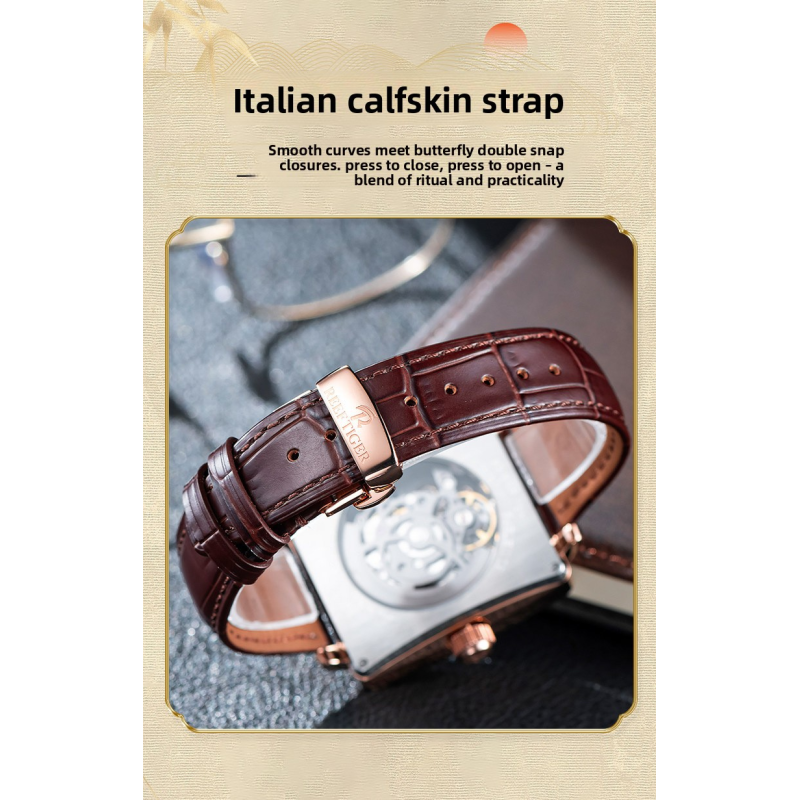 Lightweight Traditional Business Wristwatch Offering Comfortable Fit and Timekeeping Perfect for Daily Office Wear