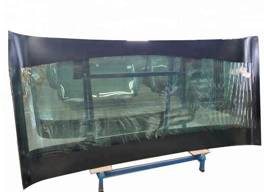 Unbreakable  Clear Bus Windshield Glass Precise Design Excellent Performance