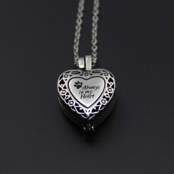 Jewelry Type Stylish Cremation Necklace Keepsake Pendant for Men/Women Funeral Casket