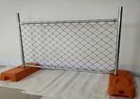 Norme américaine mobile de la barrière 100*100mm de construction de maillon de chaîne de fer