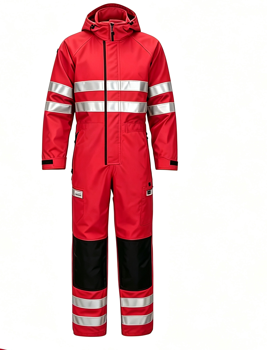 Ergonomic Industrial Safety Coveralls Durable Protective Work Clothing Full Body
