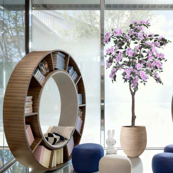 Wholesale 150cm 180cm Artificial Bougainvillea Tree - Model C Light Pink | Haihong Factory Direct | UV Resistant Artificial Flowers | Bulk Decor