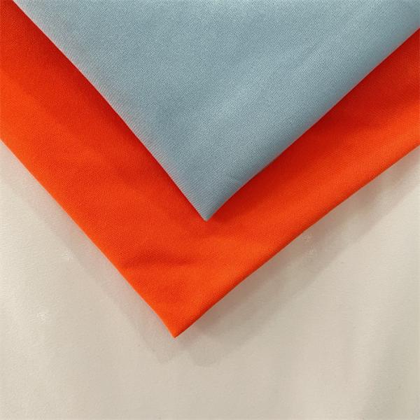 Material do sapato Camisa única 100 tecido de poliéster 75D 80-90gm