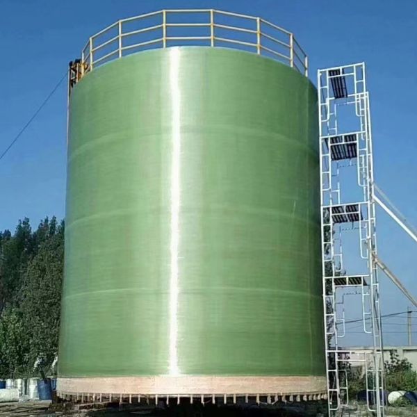 Flat Bottomed Horizontal Fiberglass Reinforced Plastic Tanks Quick And Easy Installation