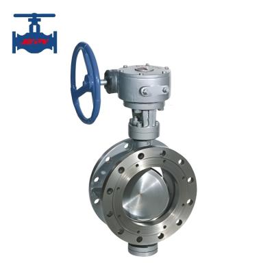 Stainless Steel 304 316 CF8 CF8M Triple Offset Butterfly Valve Flanged High Performance