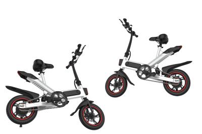 Portable Adult Folding Electric Bike Lithium Battery Powered For Travel Leisure Life