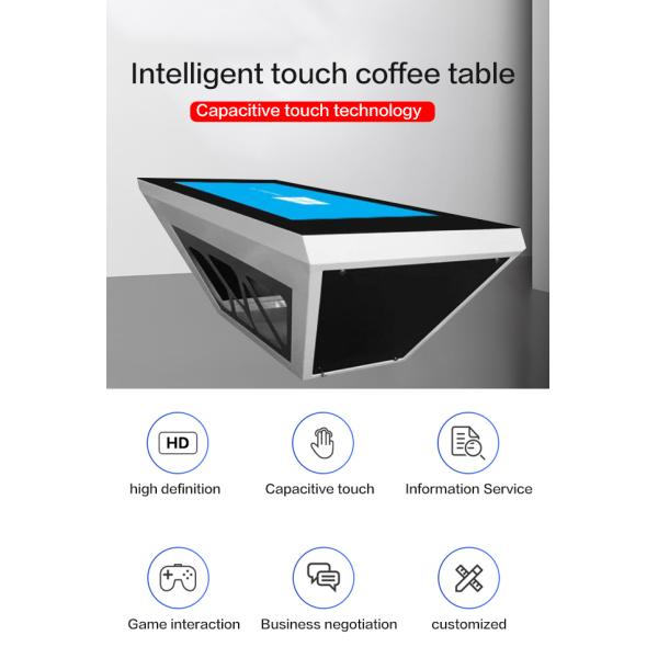 Electronic Android / Windows Touch Screen Coffee Table Player Computer LCD Kiosk Advertising Touch Screen Game Table