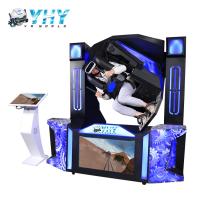Realidade virtual Flight Simulator da máquina da rotação 9d Vr de único Seat 720