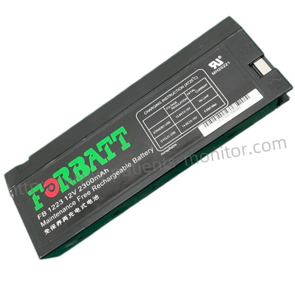 PHiliph Goldway UT6000A Patient Monitor Rechargeable Battery FB1223 Maintenance Free 12V 2300mAh