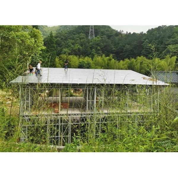 Casas modulares prefabricadas/equipos prefabricados ligeros de la casa del marco de acero para la vida